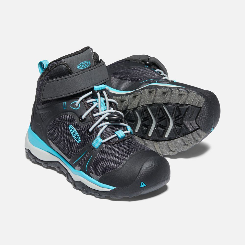 Bottes de Randonnée Keen Enfant Noir/Bleu | Terradora Ii Waterproof | QWZXE-1452